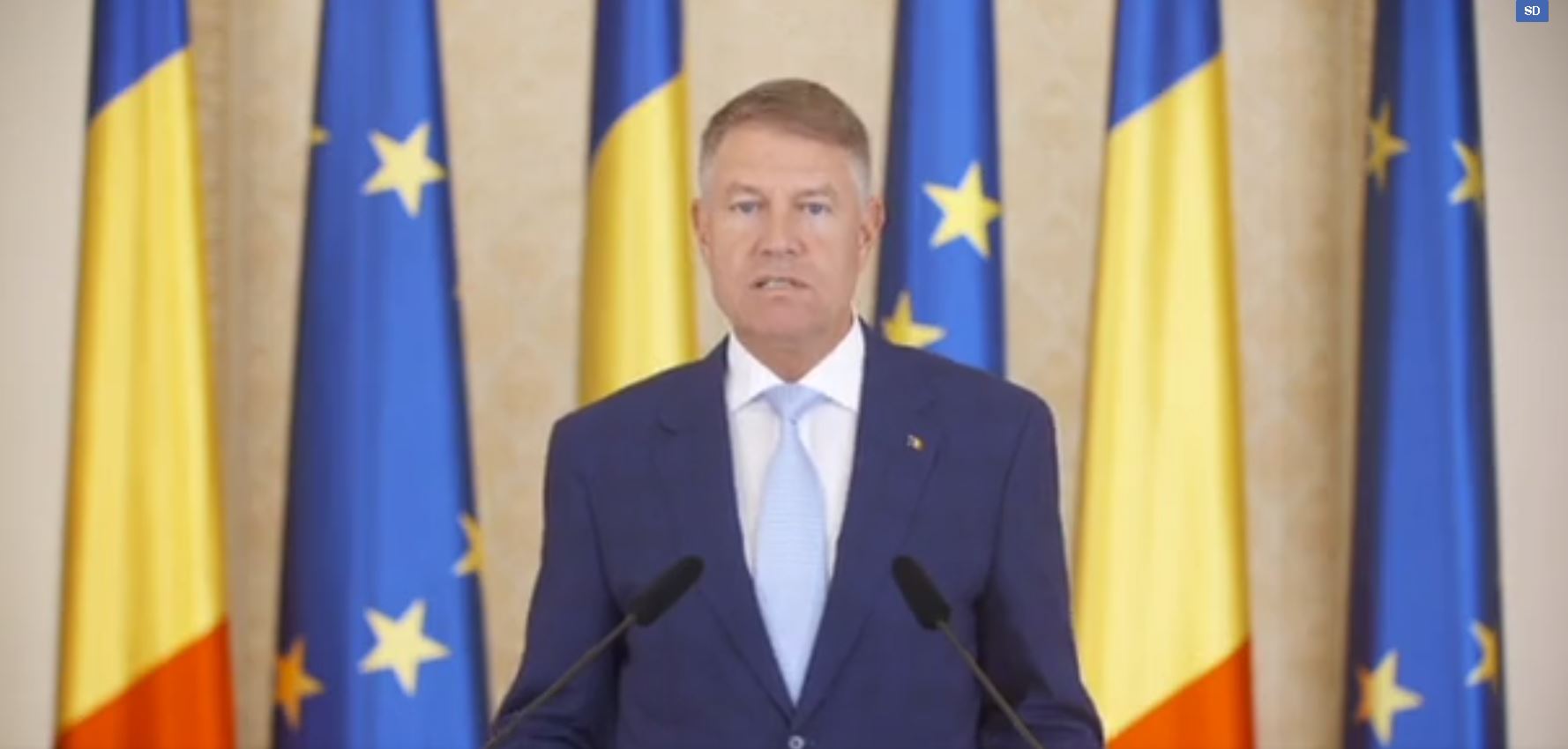 Declarație de presă susținută de președintele României, domnul Klaus Iohannis