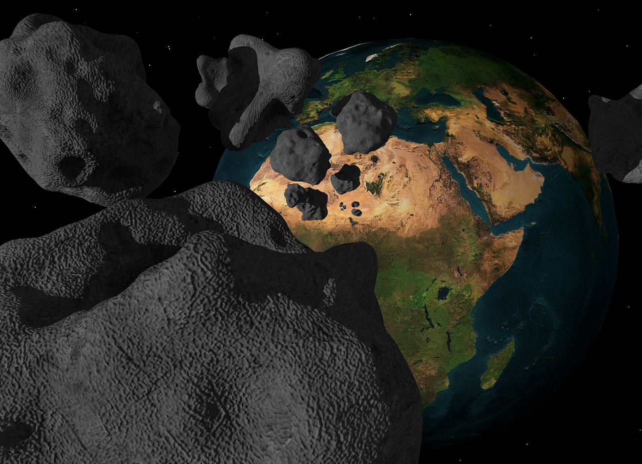 Un asteroid uriaș, abia descoperit, a  trecut  miercuri pe lângă Pământ