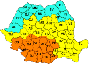 AVERTIZARE METEOROLOGICĂ