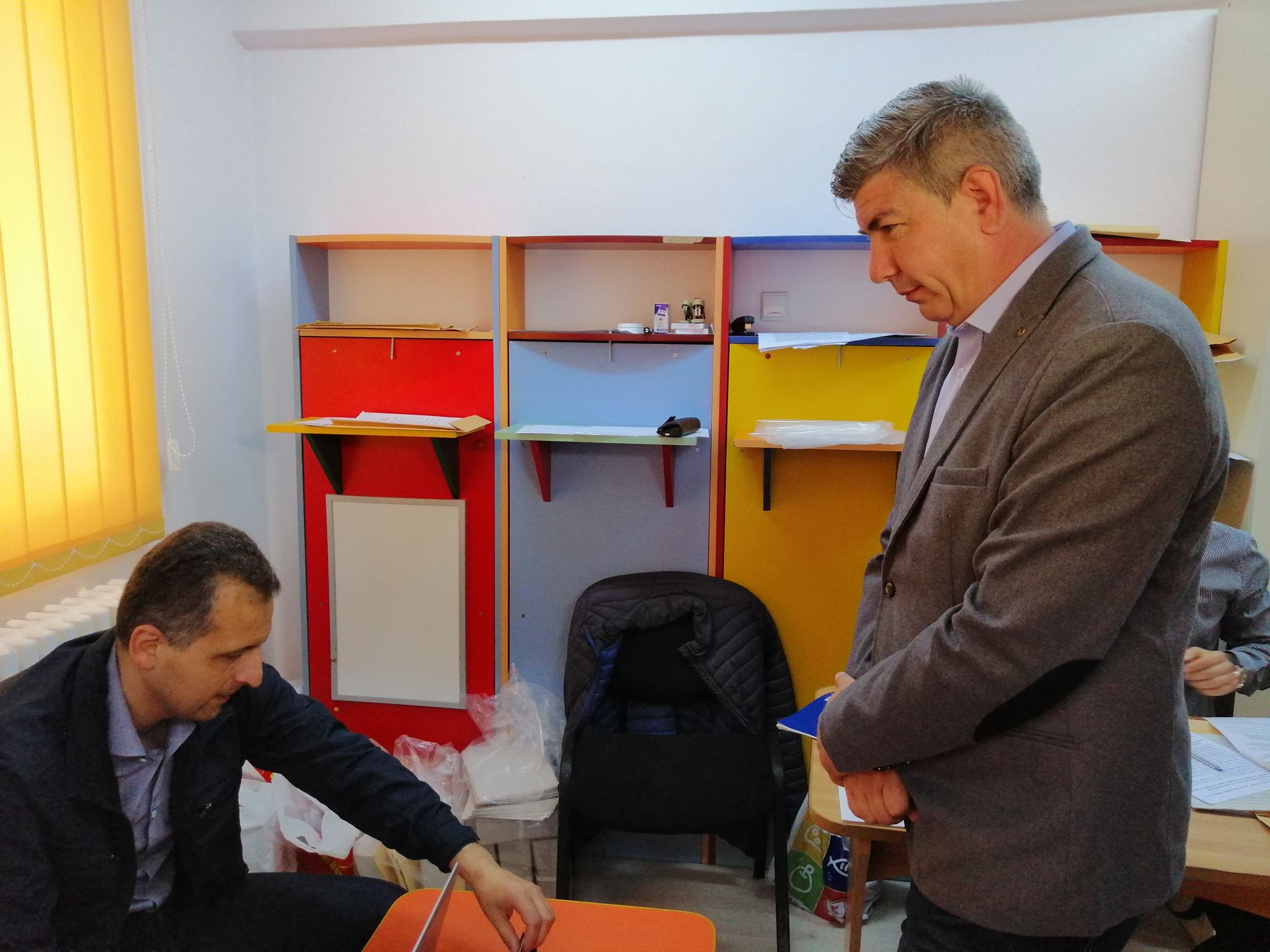 Consilierul independent Bogdan Sârbu a ieșit la vot