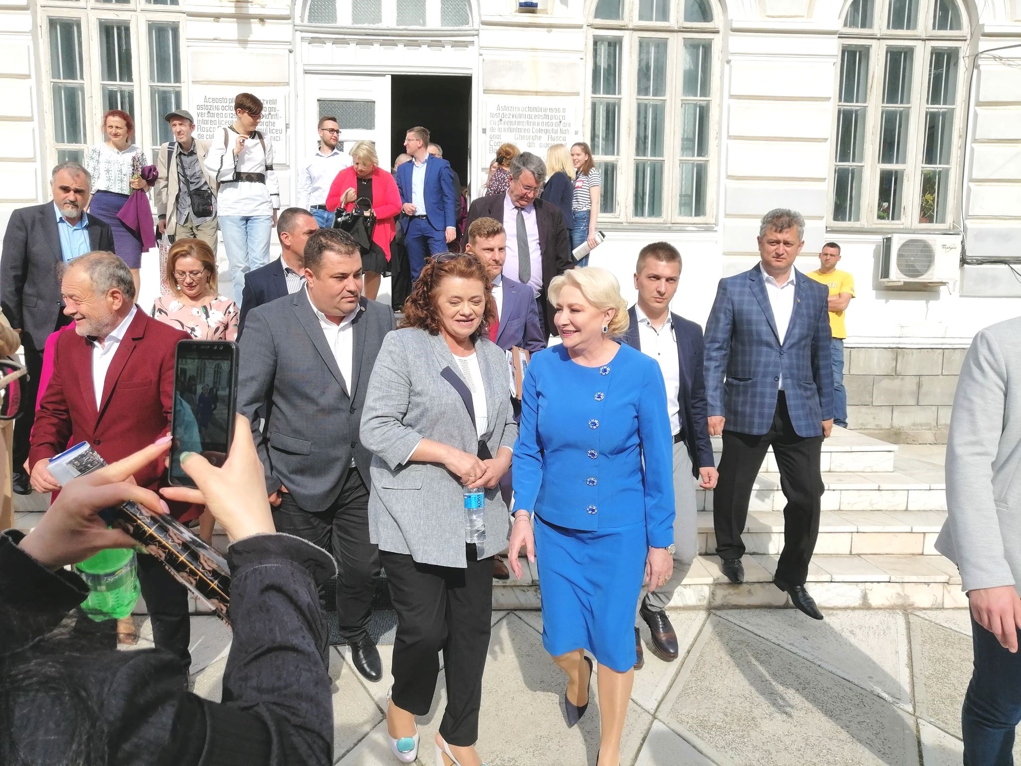 FOTO&VIDEO Premierul României și Ministrul Sănătății au fost la Bârlad