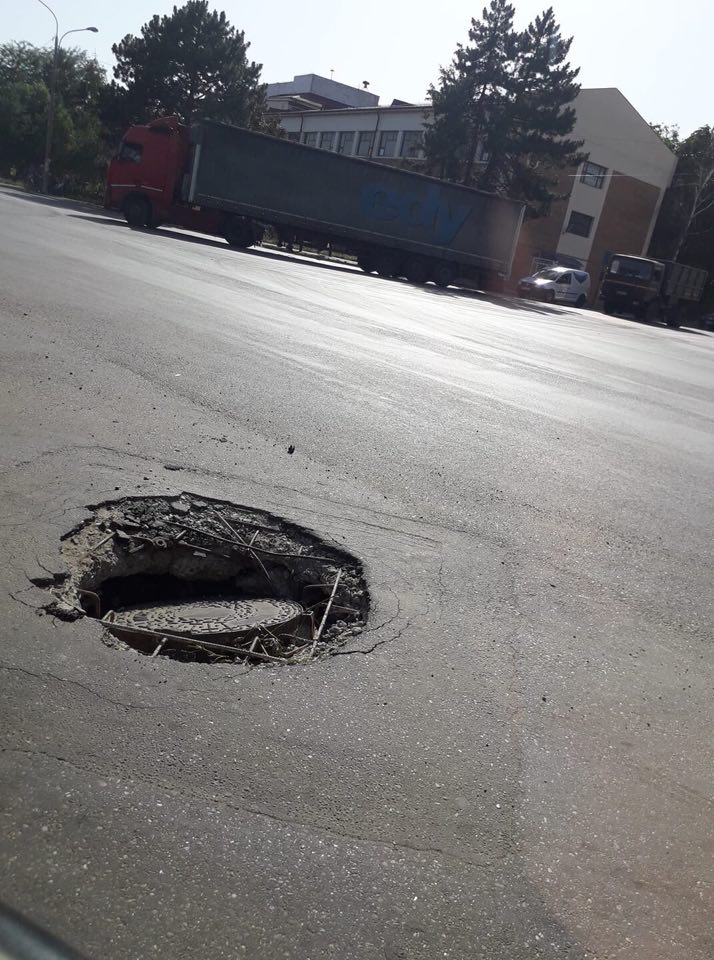 Poz(N)a zilei. A “leșinat” asfaltul