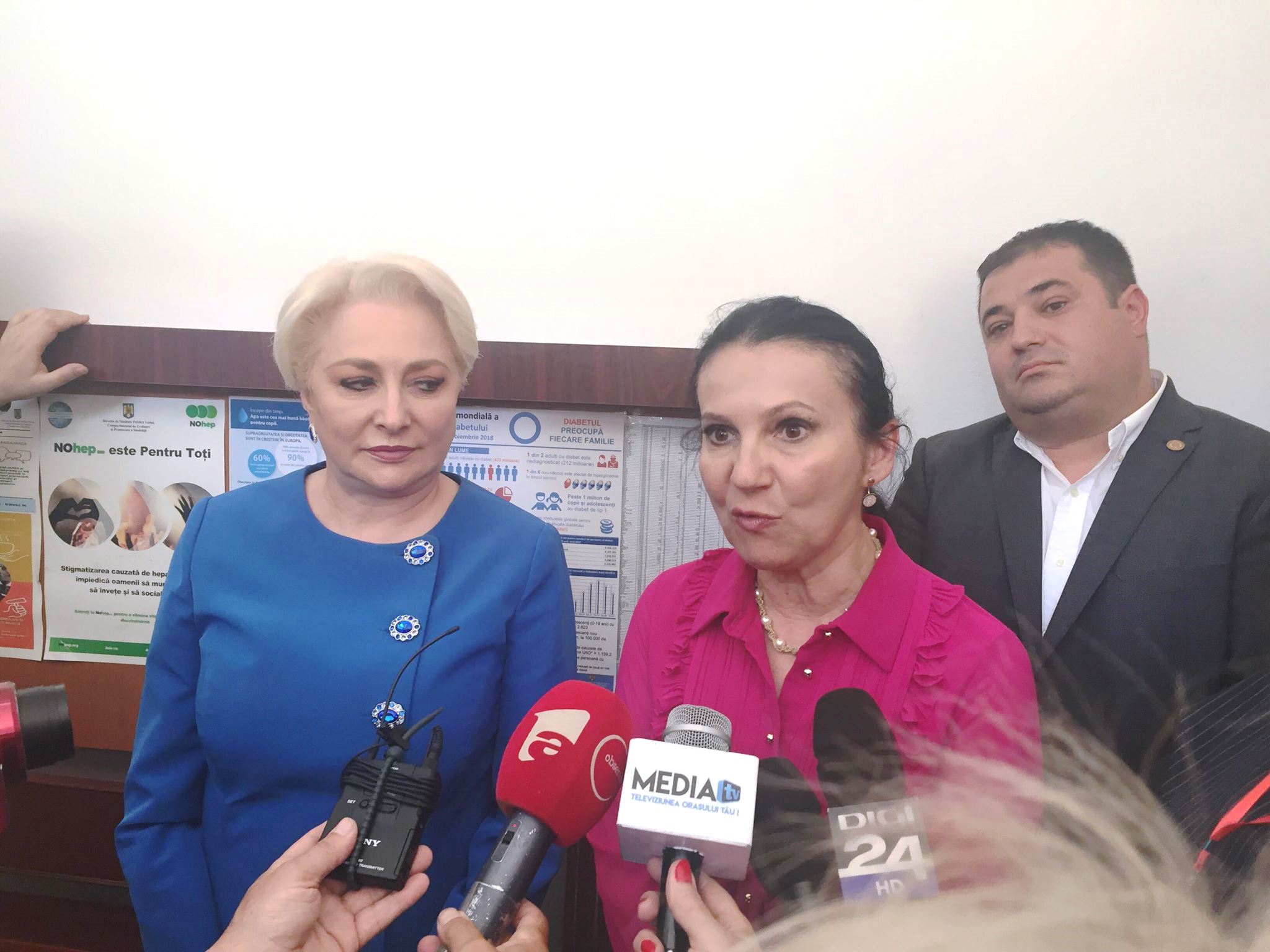 FOTO&VIDEO Premierul României și Ministrul Sănătății au fost la Bârlad