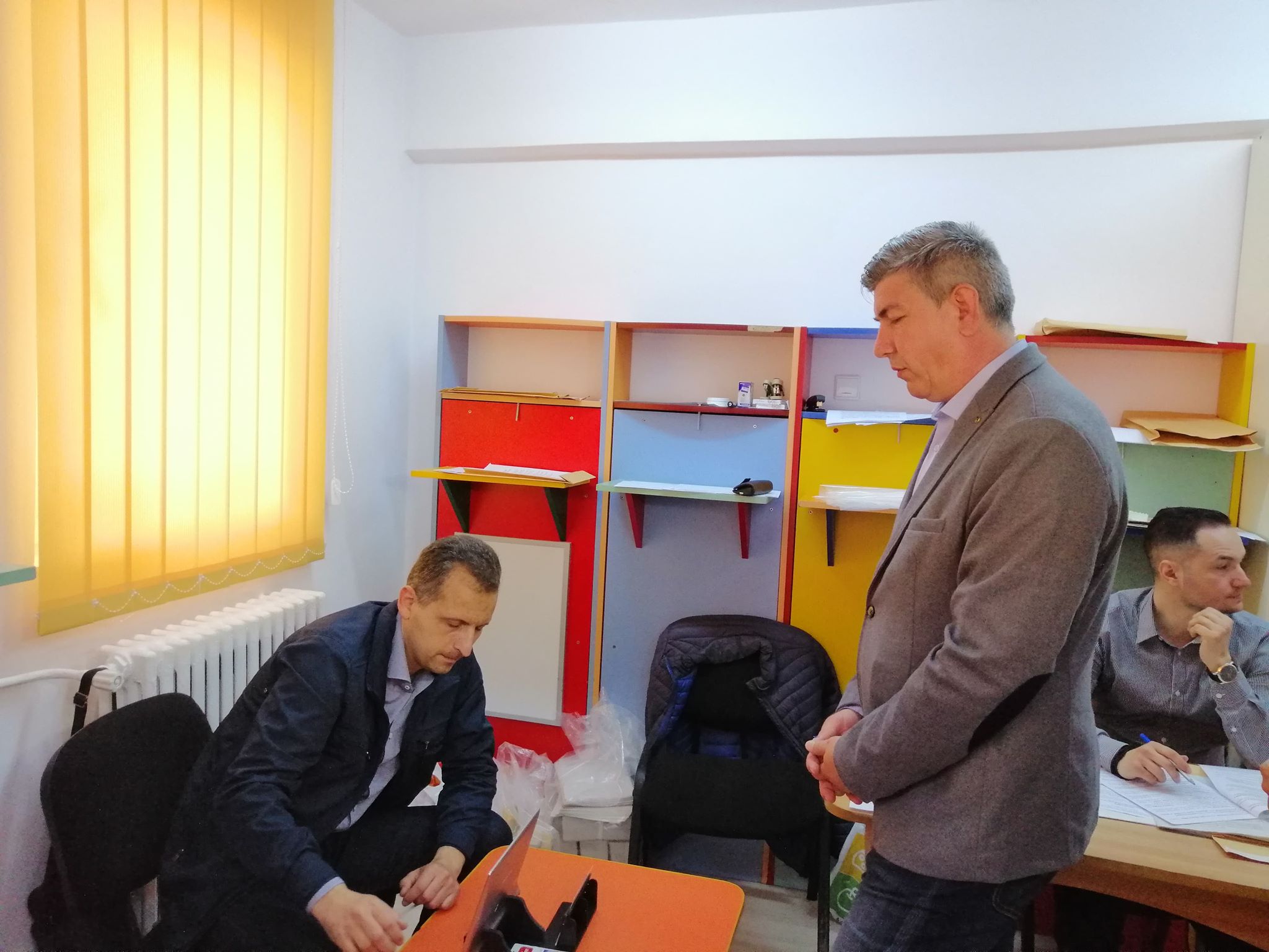 Consilierul independent Bogdan Sârbu a ieșit la vot