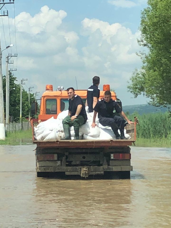 Autoritățile pregătite pentru viitura de pe râul Tutova