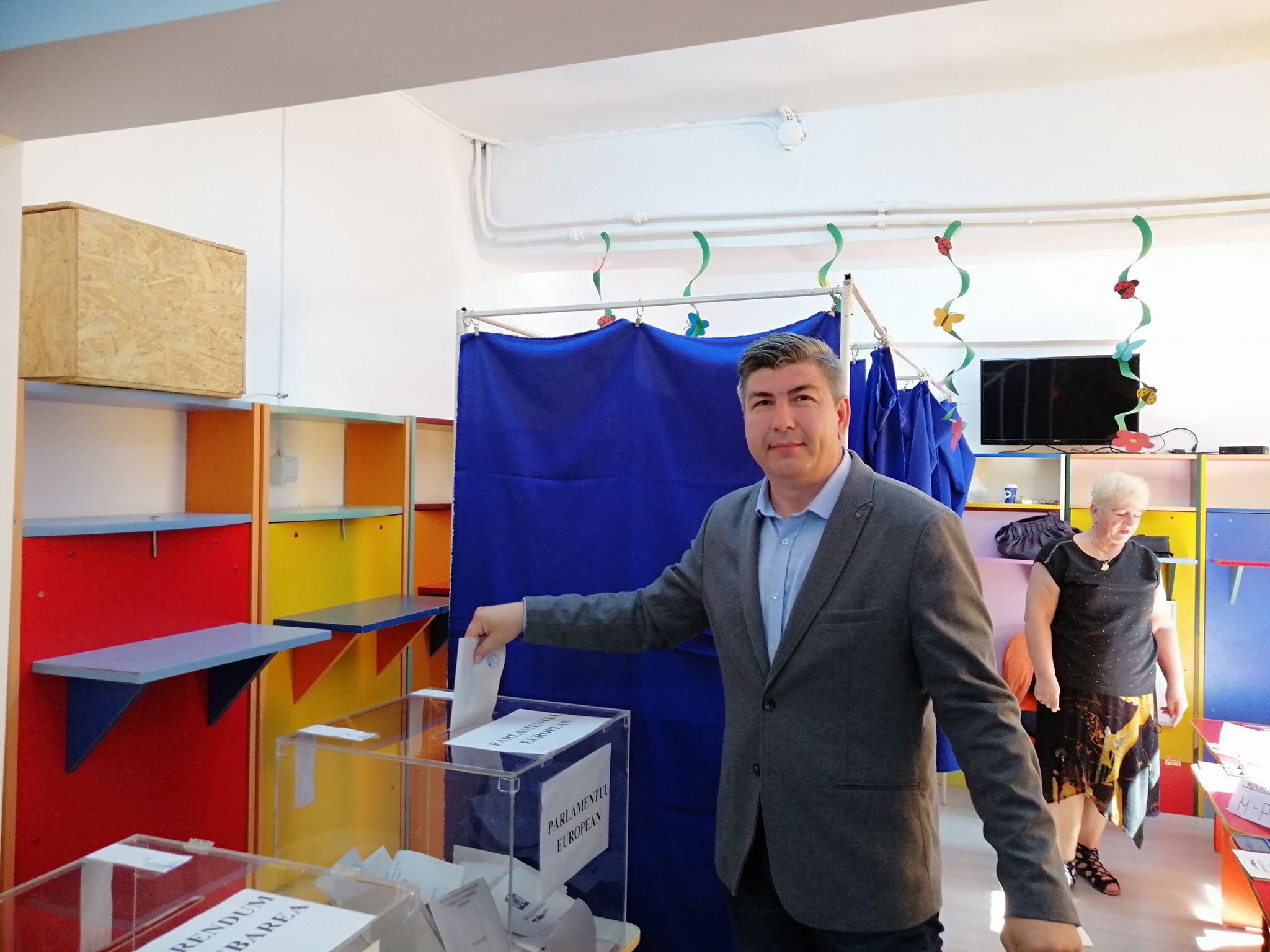 Consilierul independent Bogdan Sârbu a ieșit la vot