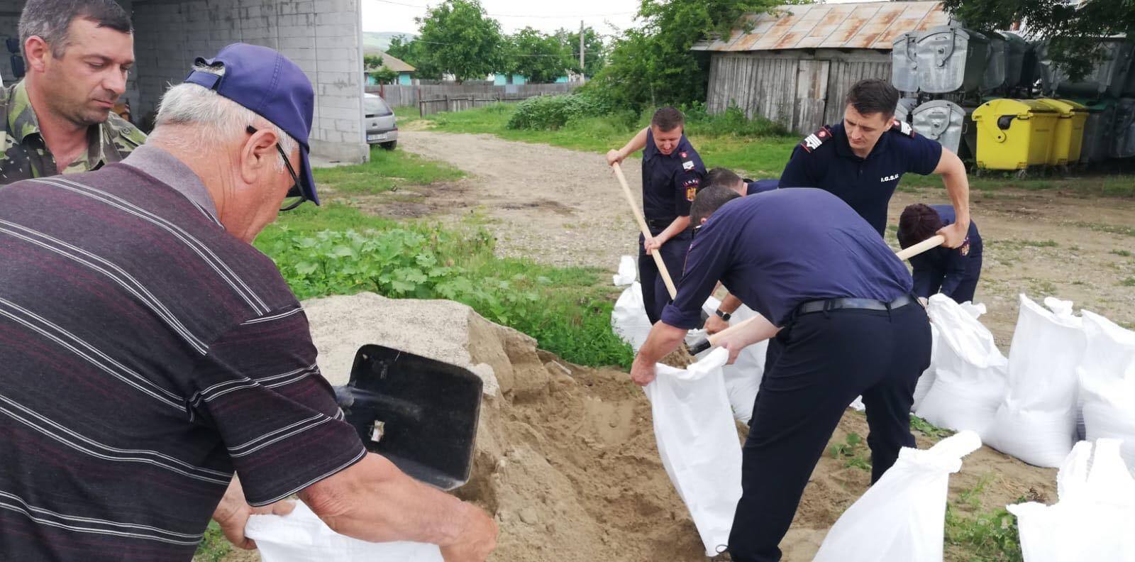 Autoritățile pregătite pentru viitura de pe râul Tutova