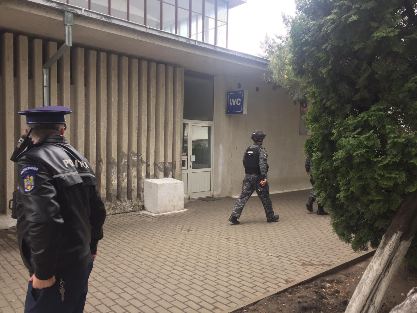 Pachet suspect în gara Bârlad
