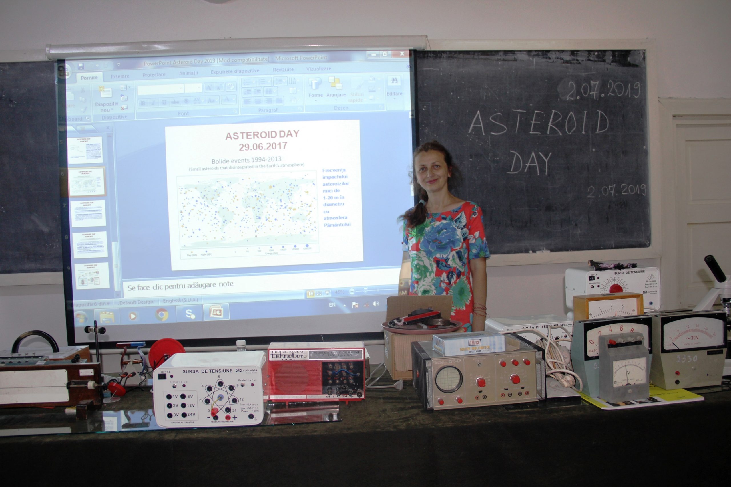 Asteroizii omagiați, din nou