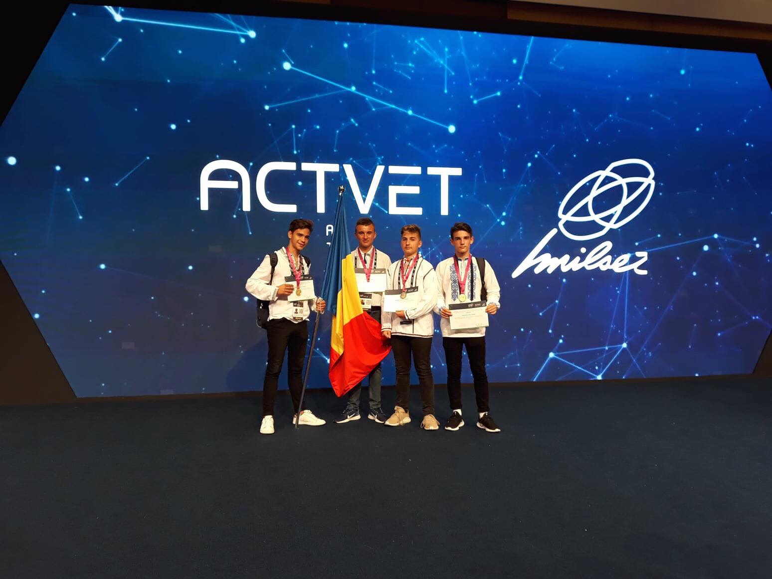 Recunoaștere internațională pentru elevii vasluieni participanți la o competiție de top