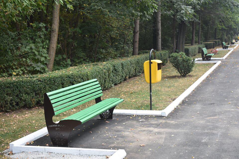 Grădina Publică și-a schimbat look-ul