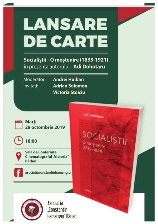 Asociația “C-tin Hamangiu” are o nouă provocare culturală