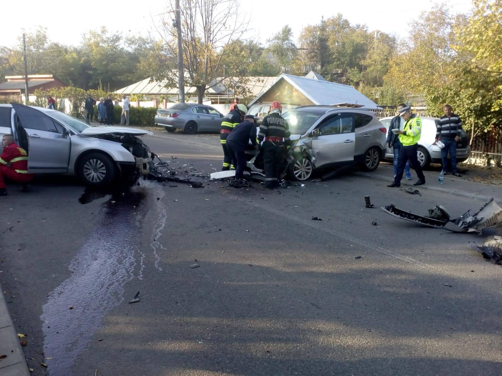 (Foto)Accident cu victime lângă centrul de dializă