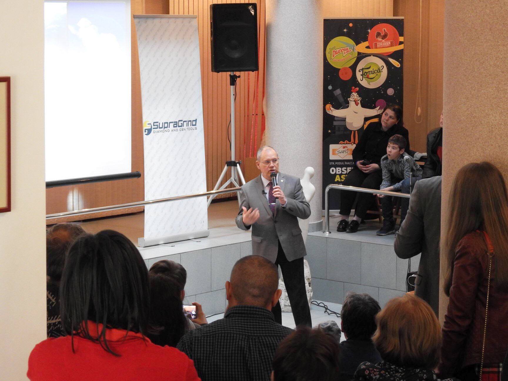 Românul care a cucerit Universul a cucerit și bârlădenii!