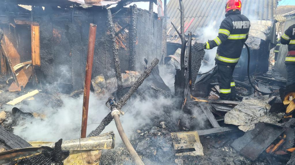 A fost incendiu la Soldănești