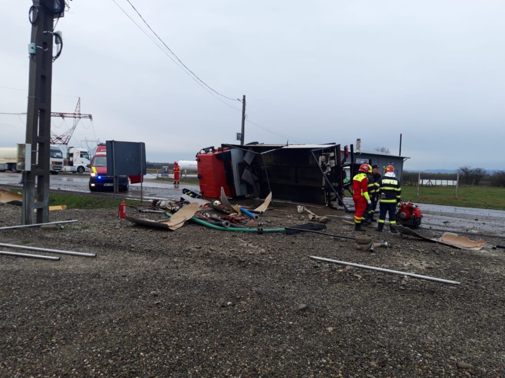 Suceava: O autocisternă încărcată