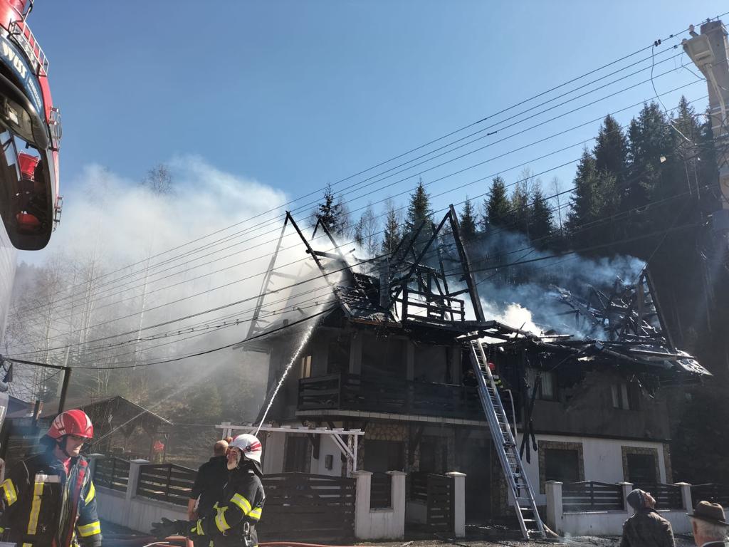 A fost incendiu în localitatea Colacu