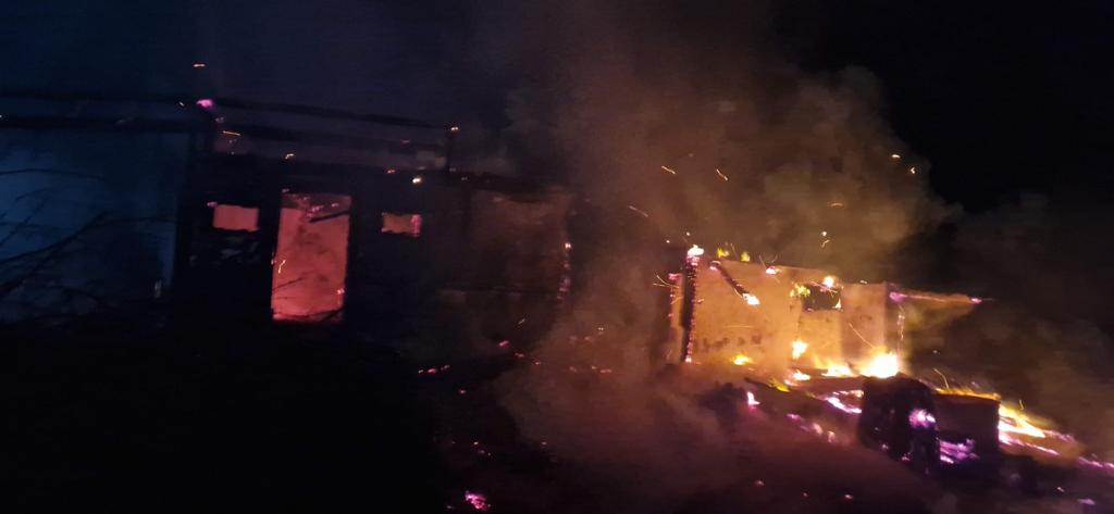 A fost incendiu în localitatea Călinești Vasilache