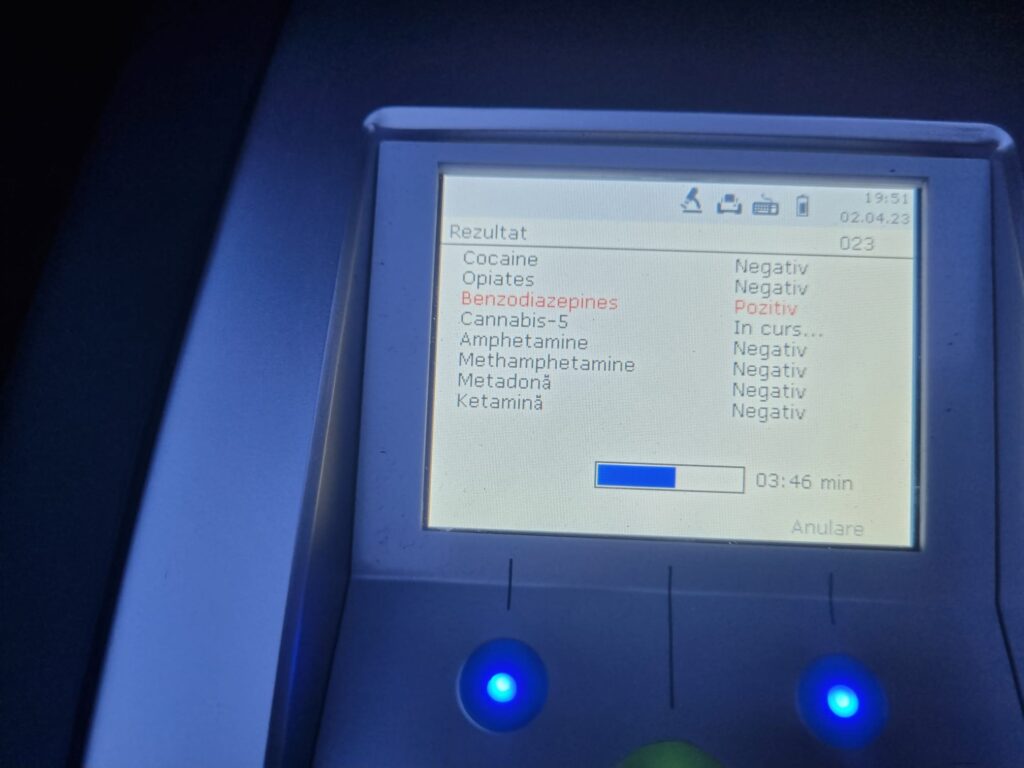 Depistați conducând sub influența drogurilor sau a alcoolului 