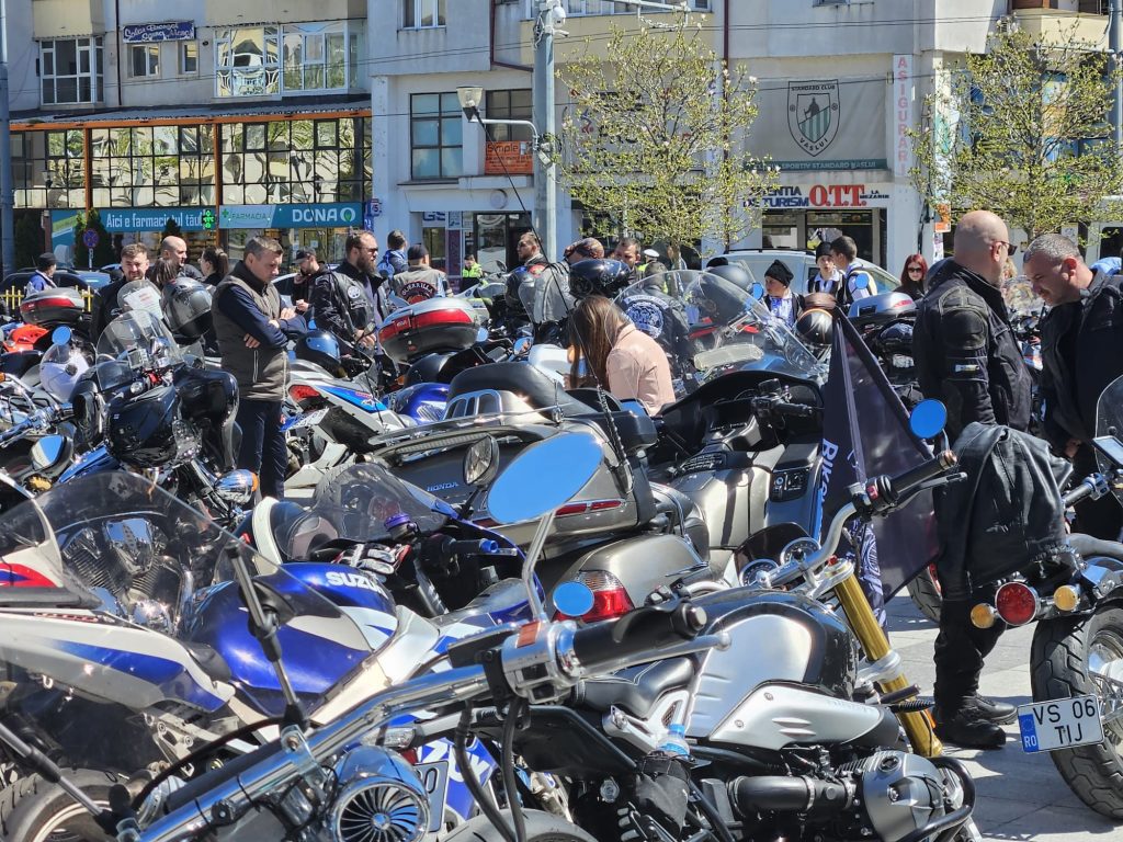 exercițiu practic de intervenție în caz de accident cu motocicliști