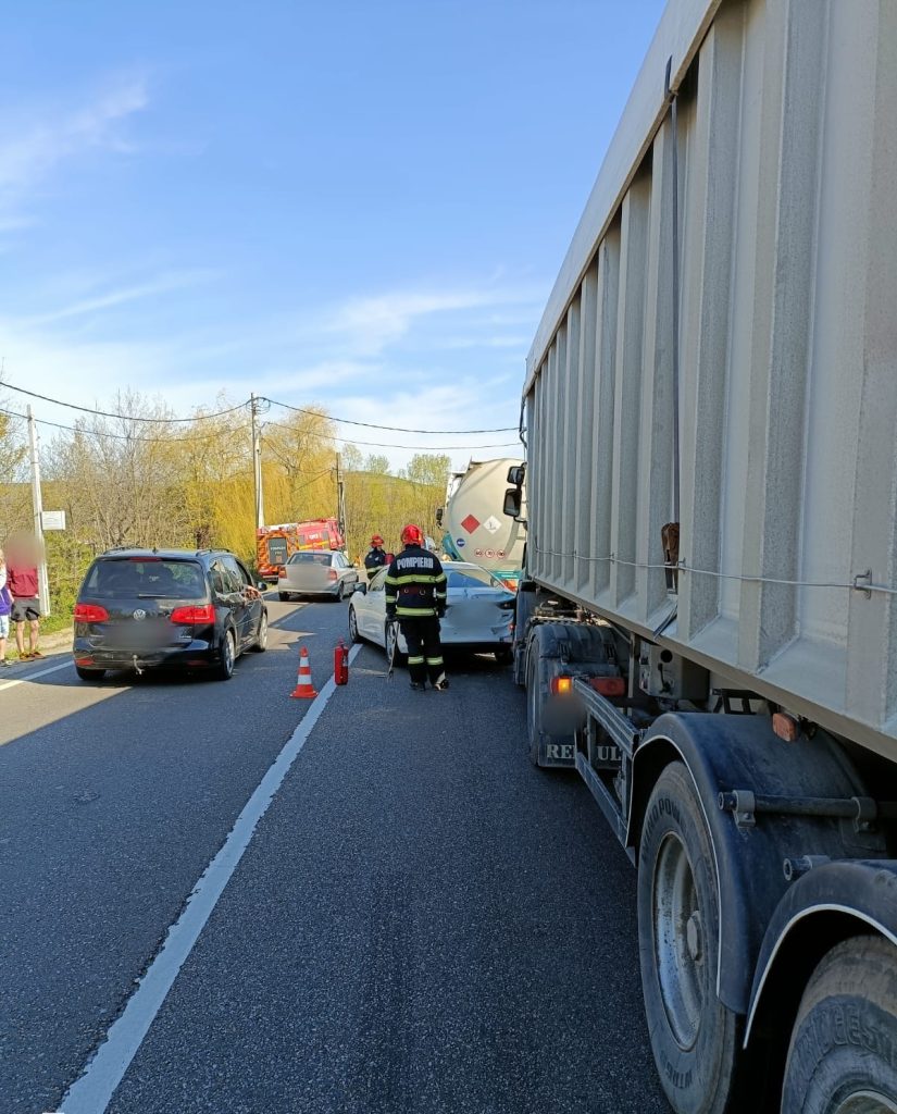 Un accident rutier s-a produs în localitatea Bunești