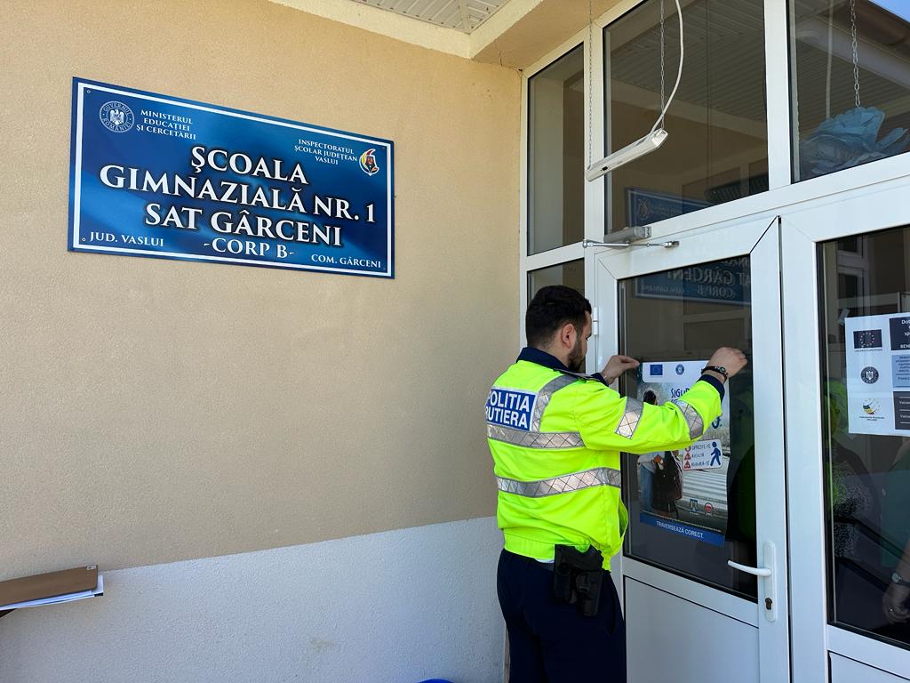 Activități preventive desfășurate de polițiștii vasluieni