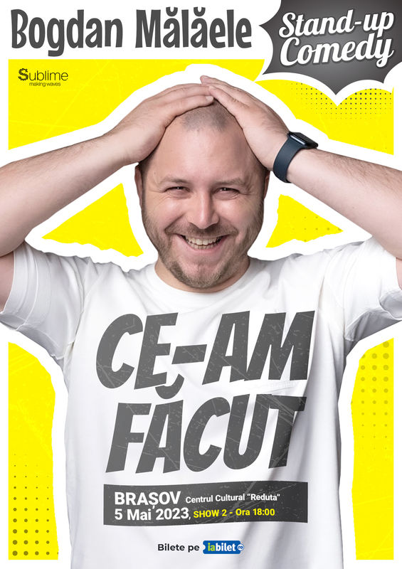 Centrul Cultural Reduta: „Stand-up comedy”