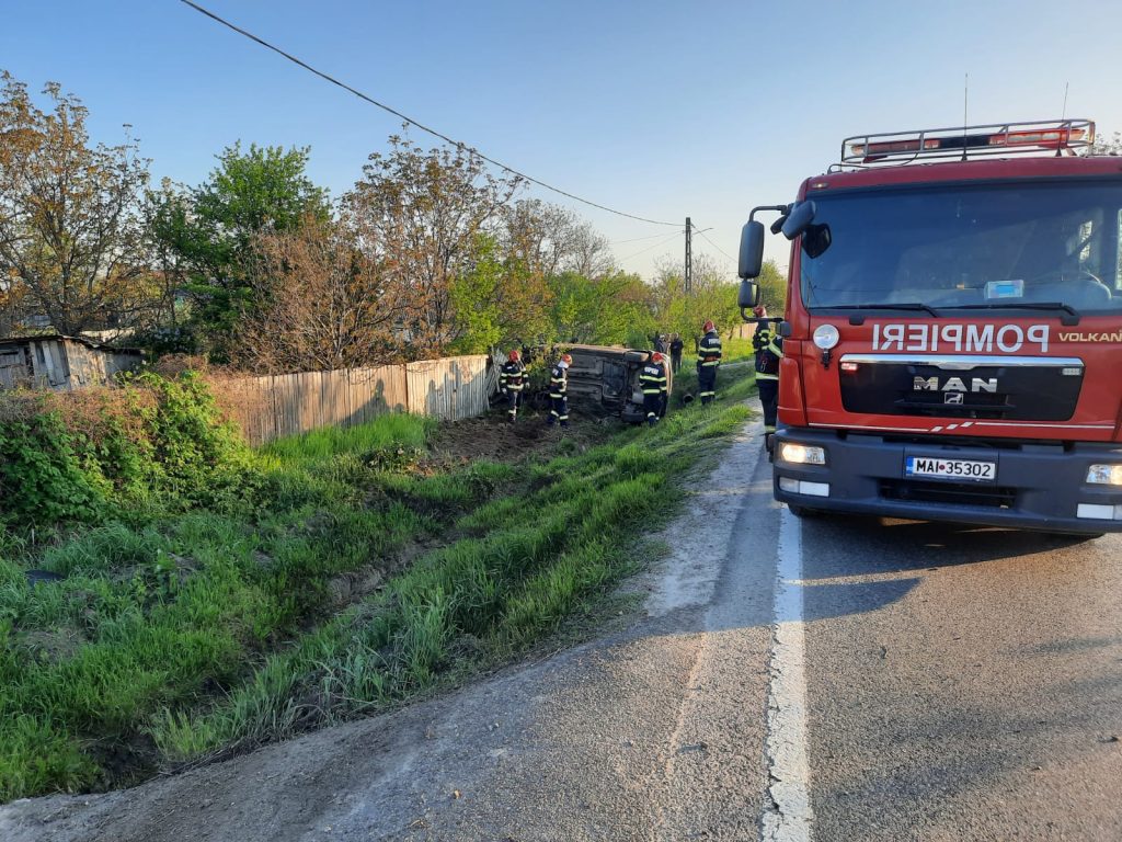 Accident rutier pe DE 581, în zona Șapte Case