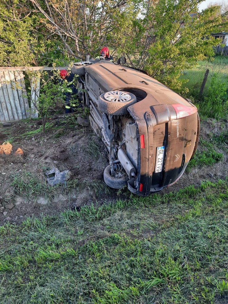 Accident rutier pe DE 581, în zona Șapte Case