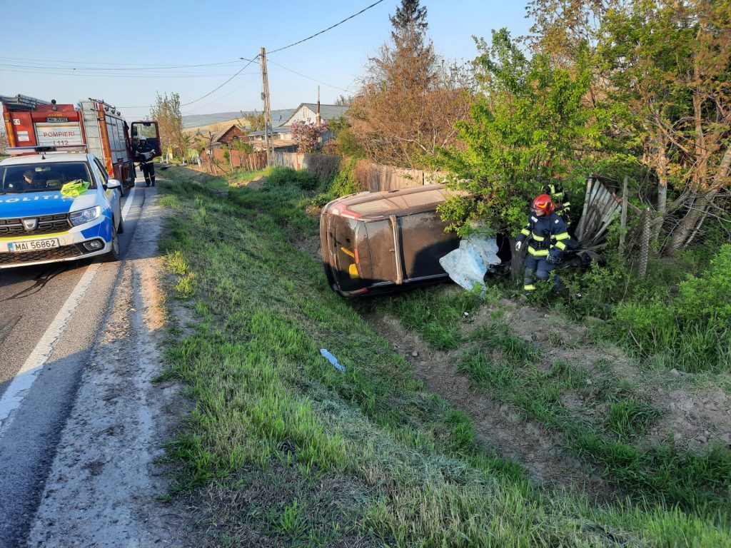 Accident rutier pe DE 581, în zona Șapte Case