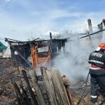 Incendiu izbucnit într-o gospodărie din localitatea Râșca