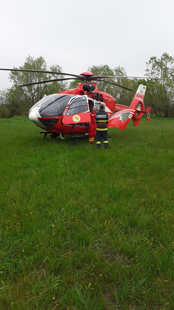 Grav accident în localitatea Racu, județul Harghita