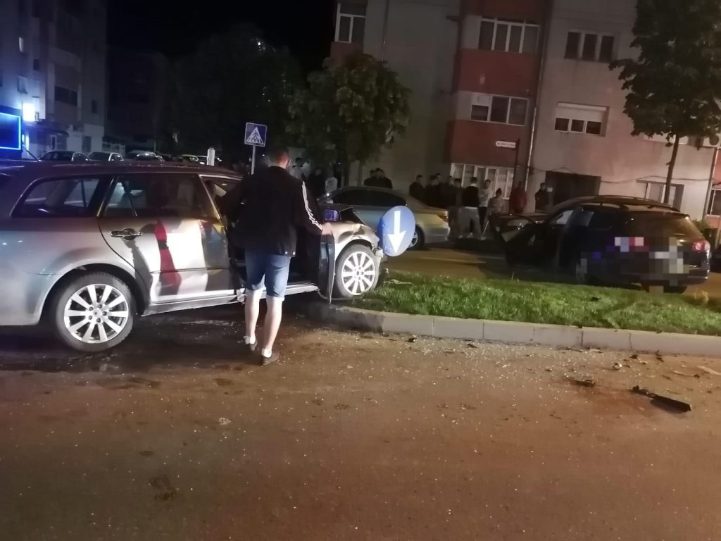 Accident rutier produs în municipiul Vaslui