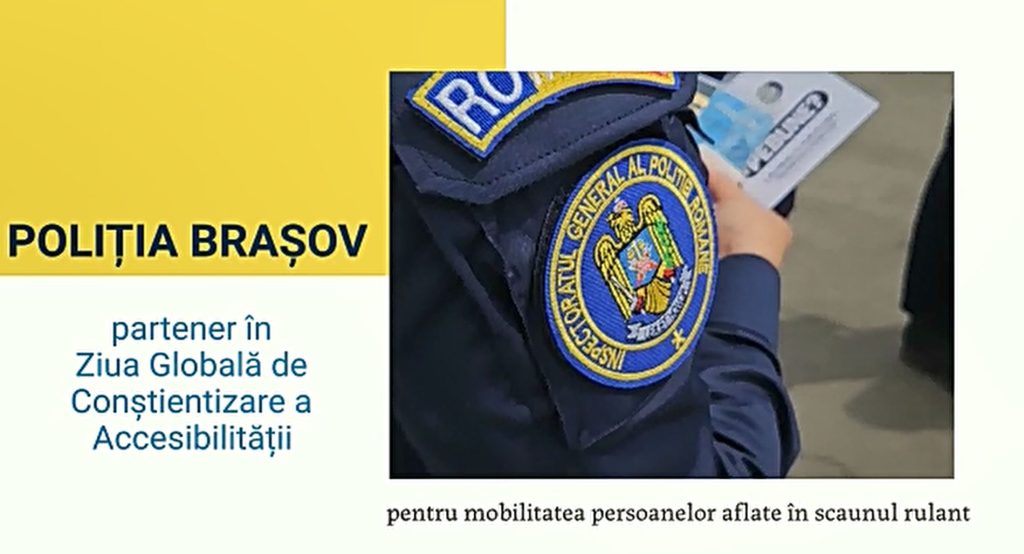 IPJ Brașov - pentru mobilitatea persoanelor aflate în scaunul rulant