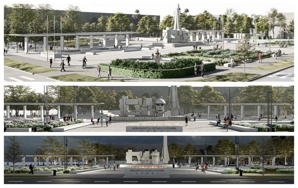 La Carei, în 2023, un monument  pentru (ne)liniștea noastră... 