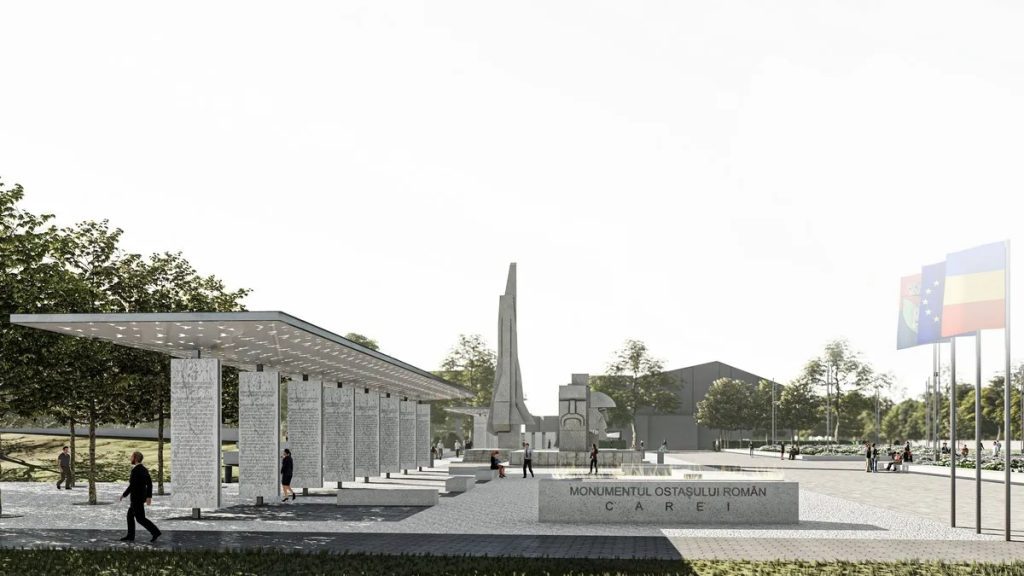 La Carei, în 2023, un monument  pentru (ne)liniștea noastră... 