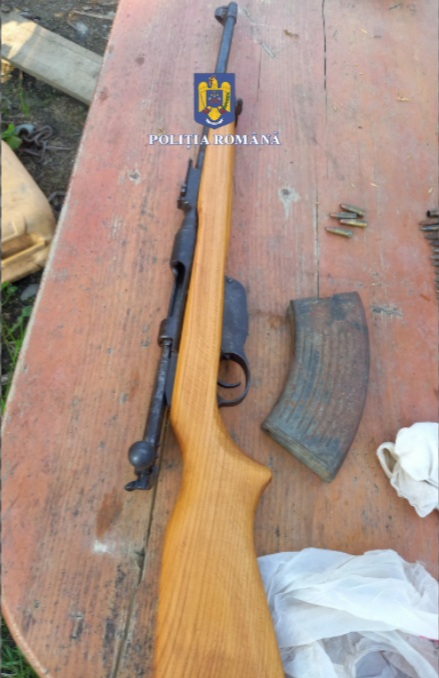 Arme letale identificate de polițiștii mureșeni