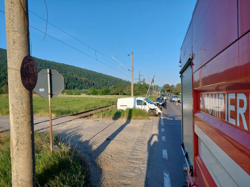 Un accident feroviar a avut loc în Gura Humorului
