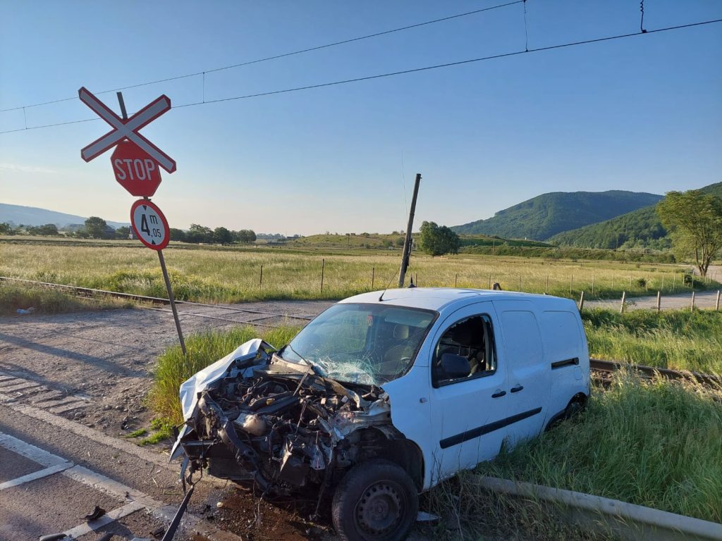 Un accident feroviar a avut loc în Gura Humorului