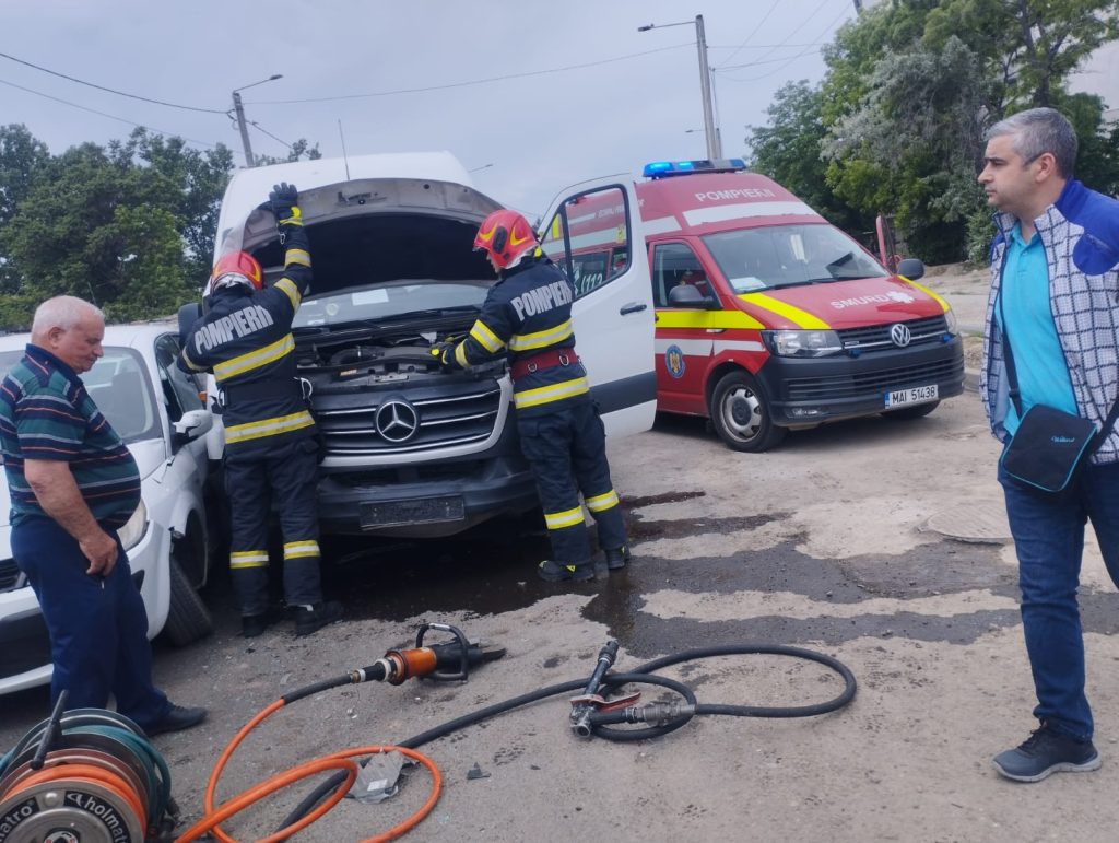 Accident rutier în municipiul Bârlad