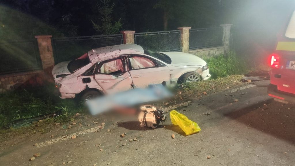 Accident rutier grav în localitatea Frătăuții Vechi