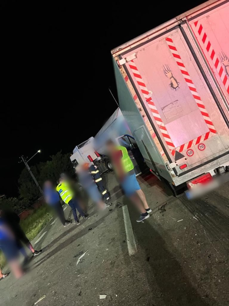 Accident rutier în comuna Forăști
