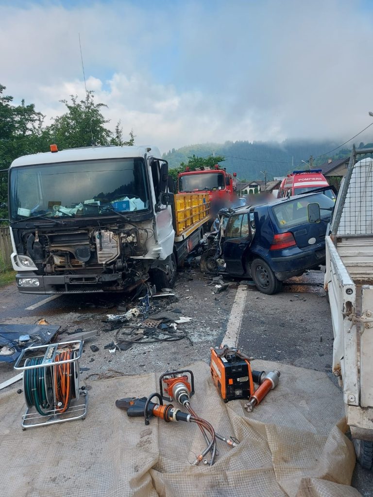 Accident rutier produs în localitatea Holda