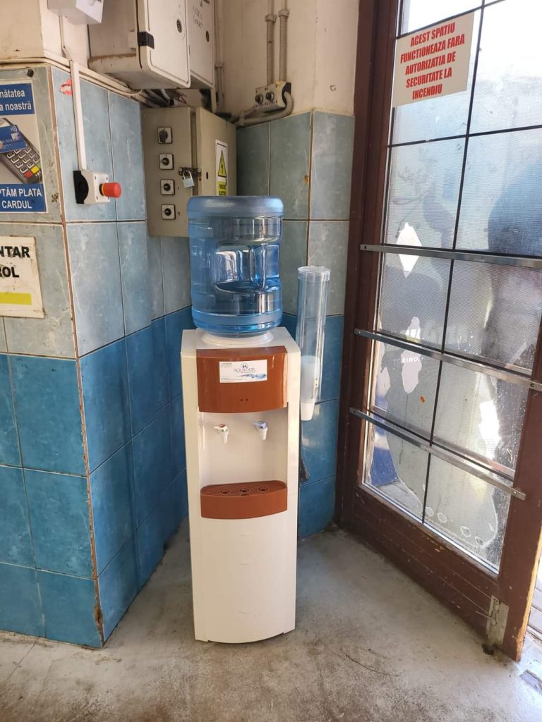 Puncte de hidratare amenajate în municipiul Mediaș