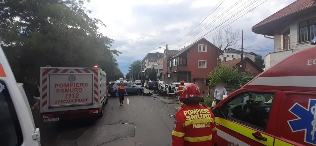 Accident rutier produs în municipiul Suceava