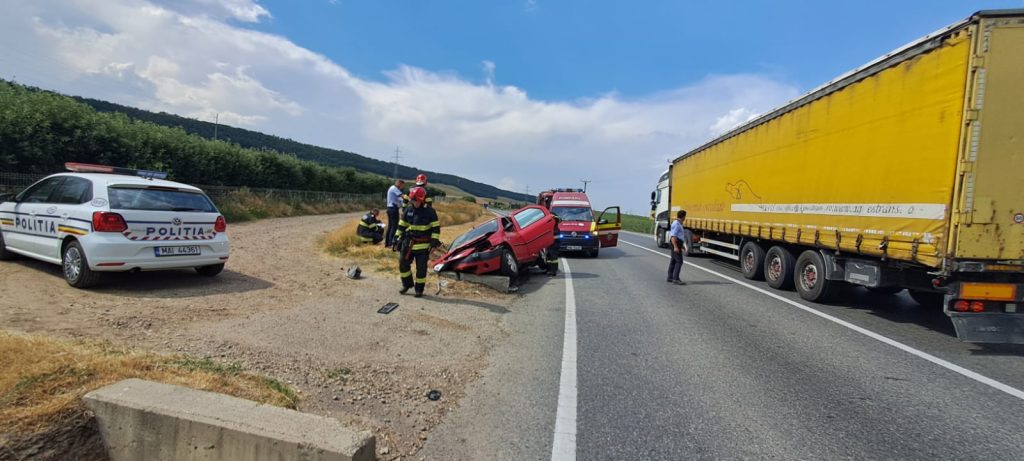 Grav accident în zona Stâna Costești