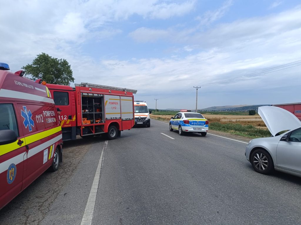 Accident rutier în zona Șapte Case