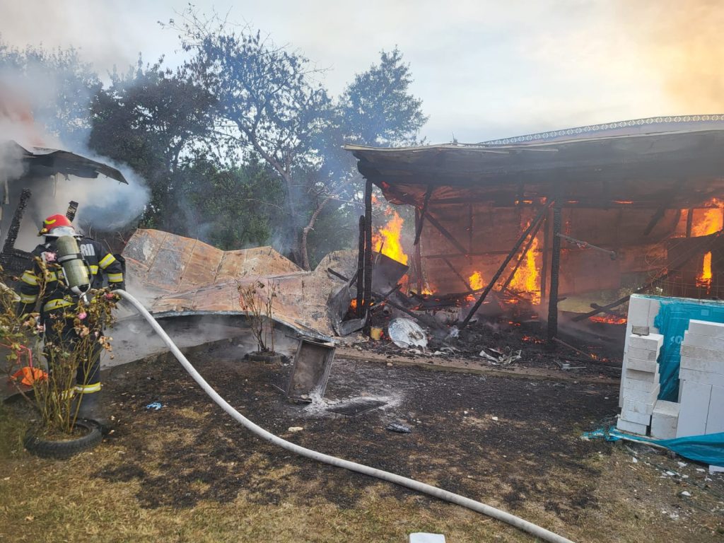 Incendiu în localitatea Horodniceni 