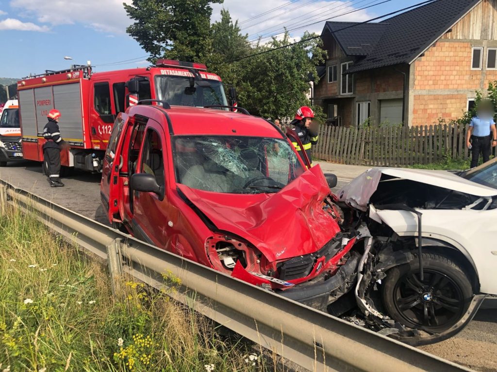 Accident rutier în municipiul Vatra Dornei