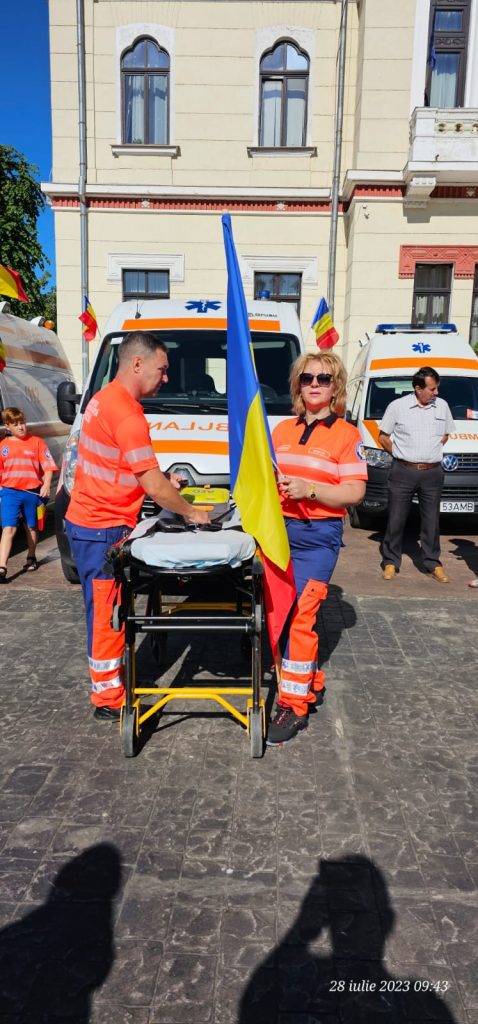 Serviciul Județean de Ambulanță Vaslui celebrează 117 ani de existență a Serviciului de Ambulanță din România